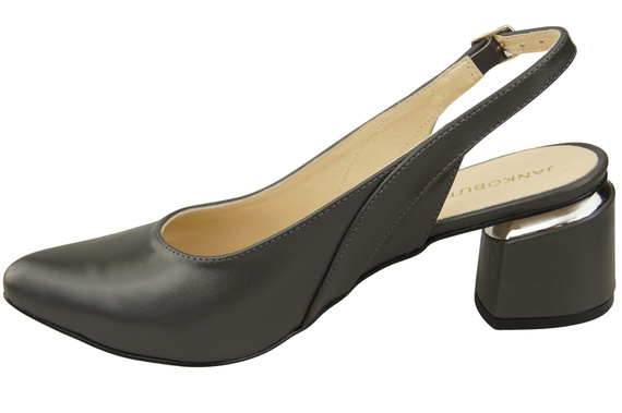 Dámská obuv Sandály Graphite Natural Leather 196 ElitaBut