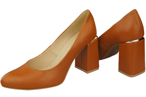 Dámská obuv Červená přírodní kůže 179 ElitaBut