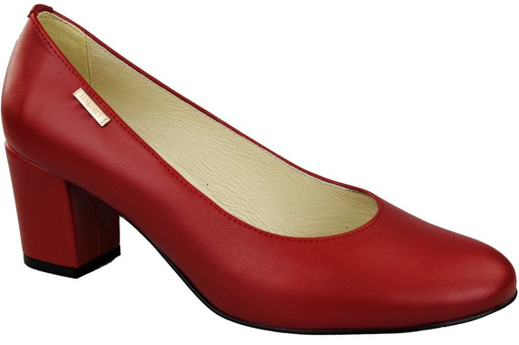 Dámská obuv Dámské lodičky Red Faced Natural Leather 125 ElitaBut