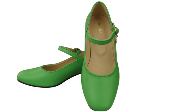 Dámské boty Lime kožené lodičky s páskem 202 ElitaBut