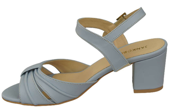 Dámská obuv Sandály Light Blue Natural Leather 168 ElitaBut