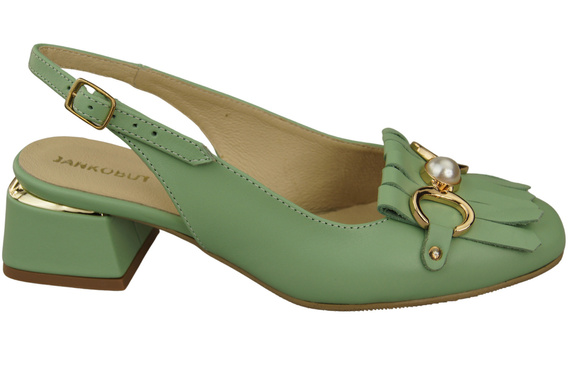 Dámská obuv Mint Sandály zdobené třásněmi Přírodní kůže 208 ElitaBut