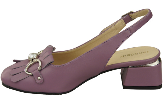 Dámská obuv Lila Sandály zdobené třásněmi Přírodní kůže 208 ElitaBut