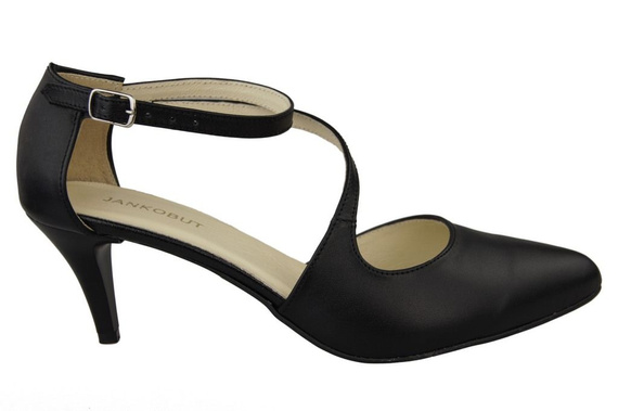 Dámská obuv Sandály Nízký Stiletto Kožená 990 ElitaBut