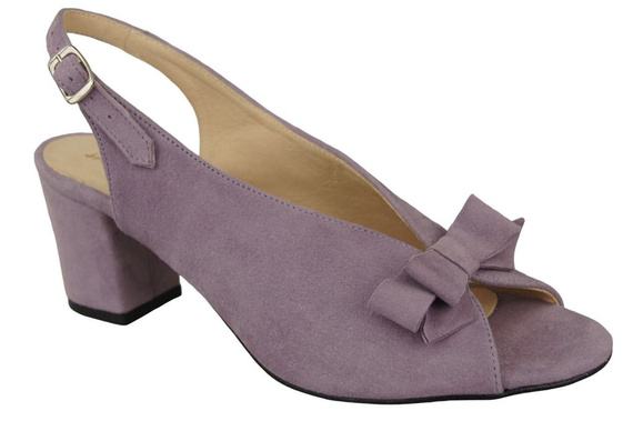 Dámská obuv Sandály Lila přírodní kůže Semiš 148 ElitaBut