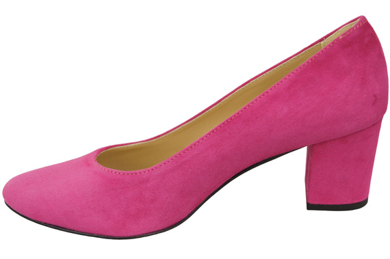 Dámská obuv Purple Natural Leather Suede pumps 106 ElitaBut
