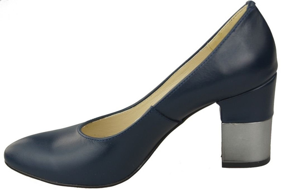 Dámská obuv Navy blue Přírodní kůže 144 ElitaBut