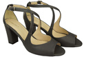 Dámská obuv Sandály Graphite Natural Leather 186 ElitaBut