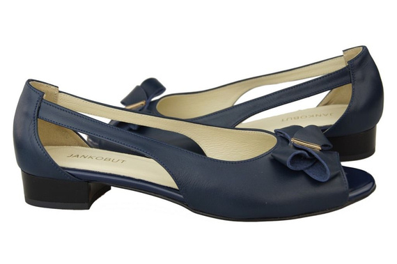 Dámská obuv Sandály Navy Blue Natural Leather 994 ElitaBut