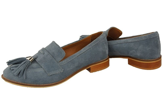 Dámské mokasíny z přírodní kůže Ash 134 ElitaBut