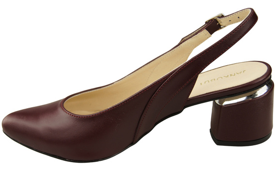 Dámská obuv Sandály Maroon Natural Leather 196 ElitaBut