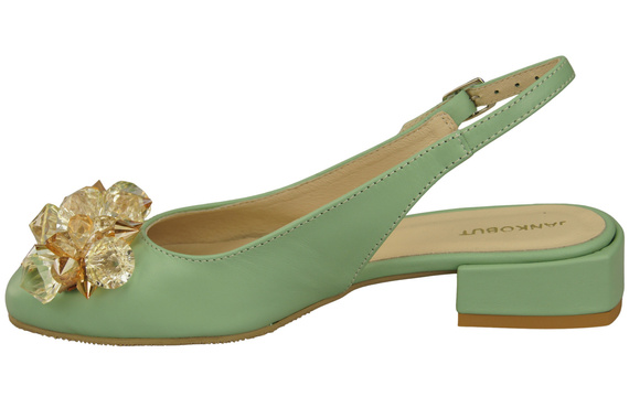 Dámská obuv Mint Sandály s krystaly Přírodní kůže 215 ElitaBut