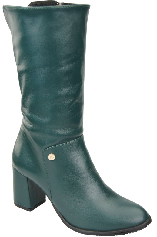 Obuv Dámské kozačky Malachite to Half tele přírodní kůže 189 ElitaBut