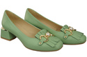 Dámská obuv Mint Fringed Leather pumps 195 ElitaBut