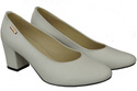 Dámská obuv White Faced Natural Leather pumps 125 ElitaBut