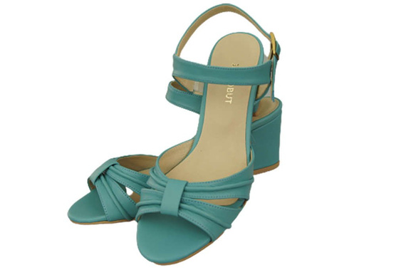 Dámská obuv Tyrkysové sandály Přírodní kůže 168 ElitaBut