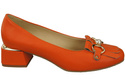 Dámská obuv Orange Tassel Embellished pumps Přírodní kůže 195 ElitaBut