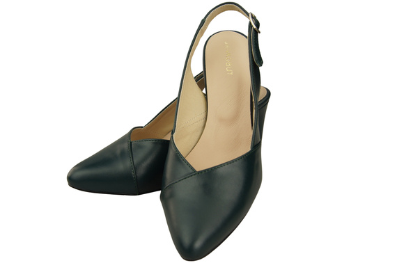 Dámská obuv Stiletto Sandály Malachite Přírodní kůže 217 ElitaBut