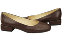 Pohodlné dámské boty Chocolate Flat Leather 204 ElitaBut