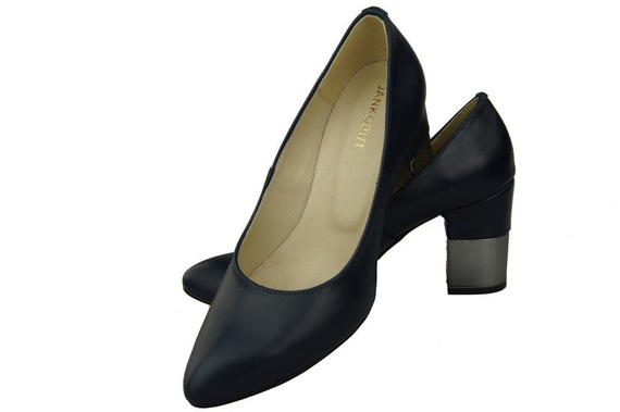 Dámská obuv Navy blue Přírodní kůže 144 ElitaBut