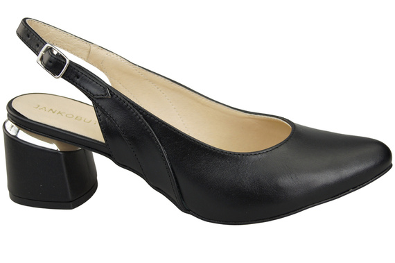 Dámská obuv Sandály Černá přírodní kůže 196 ElitaBut