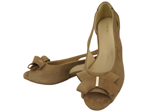 Dámské sandály Olive Natural Suede Leather 994 Z Kombinace stylu a pohodlí ElitaBut