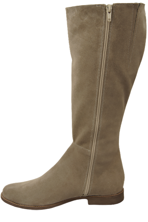 Dámské boty Beige leather Velour 153 ElitaBut