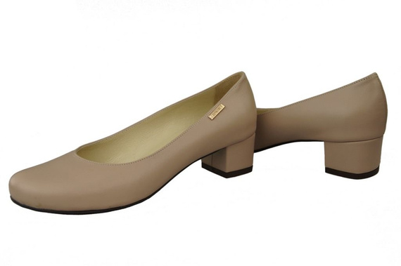 Dámská obuv Dámské lodičky Přírodní kůže 116 Cappuccino Lico ElitaBut