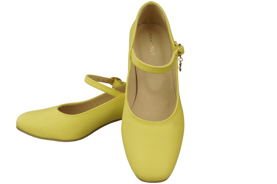 Dámská obuv Lemon leather strap pumps 202 ElitaBut
