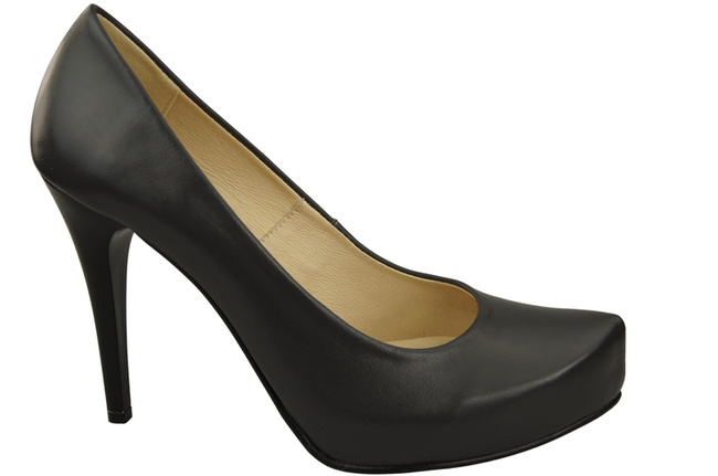 Dámská obuv Graphite Leather Stiletto pumps 205 ElitaBut