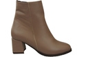 Obuv Dámské boty Cappuccino Dark for Winter natural leather 214 Od ElitaBut