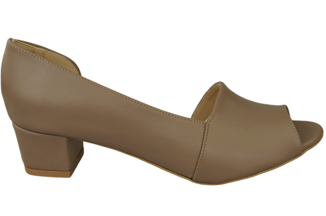 Dámská obuv Sandály Cappuccino Přírodní kůže 147 ElitaBut