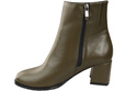 Dámské boty Olive leather for winter 214 Z ElitaBut