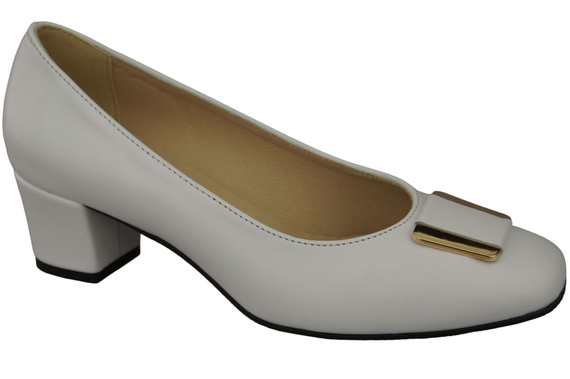 Dámská obuv Natural Leather 187 White ElitaBut