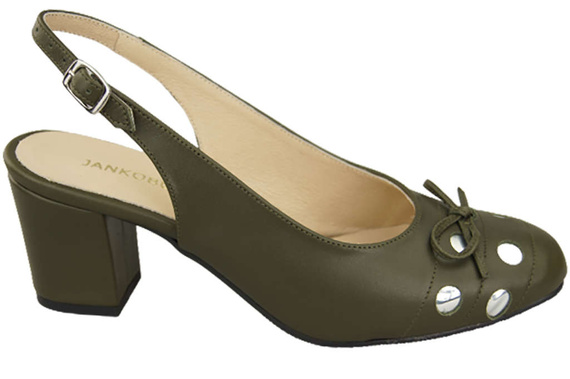 Dámská obuv Olive Kožené sandály 167 ElitaBut