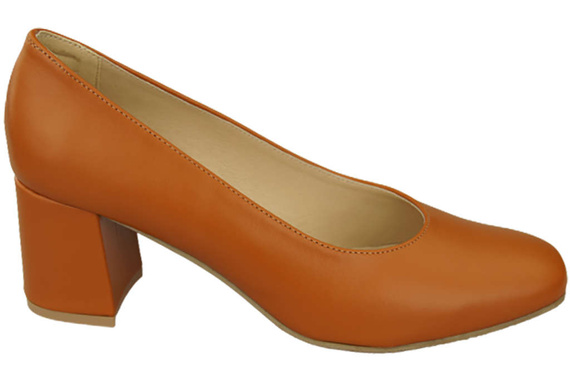 Dámská obuv Lodičky z přírodní kůže 171 Red ElitaBut