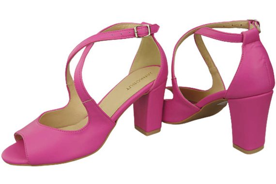 Dámská obuv Sandály Fuchsia Přírodní kůže 186 ElitaBut