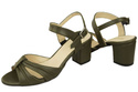 Dámská obuv Olive Leather Sandals 168 ElitaBut