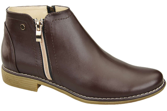 Dámská obuv Dámské zateplené kozačky z přírodní kůže 872 s Elitabutem