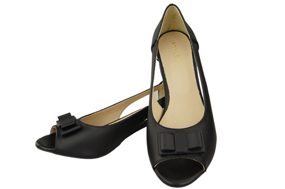 Dámská obuv Sandály Černá přírodní kůže 145 ElitaBut