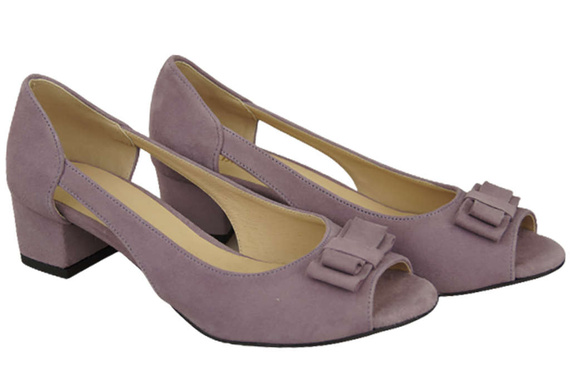 Dámská obuv Sandály Lila Přírodní kůže Semiš 145 Z ElitaBut