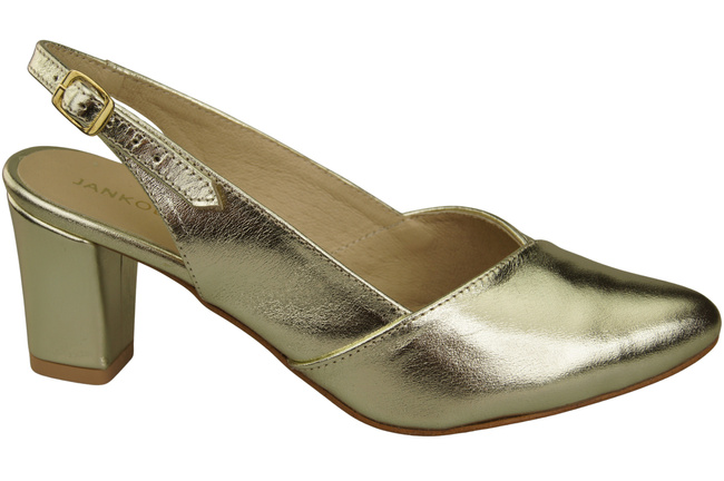 Dámská obuv Golden Stiletto Sandály Natural Leather 217 ElitaBut