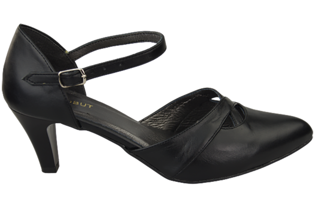 Dámská obuv Sandály Černá přírodní kůže 151 ElitaBut