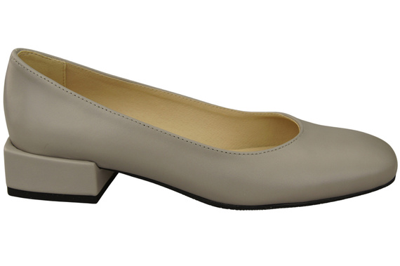 Pohodlná dámská obuv Pumpkins Bright Ash Flat Natural Leather 204 ElitaBut