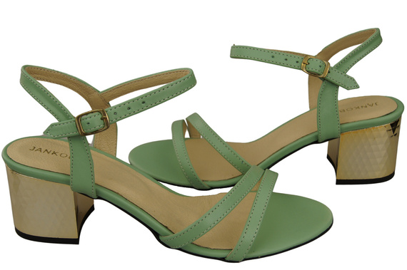 Dámská obuv Mint Natural Leather 197 Smyslně odhalující sandály na nohy ElitaBut