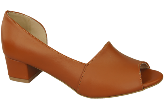 Dámská obuv Červené sandály Přírodní kůže 147 ElitaBut