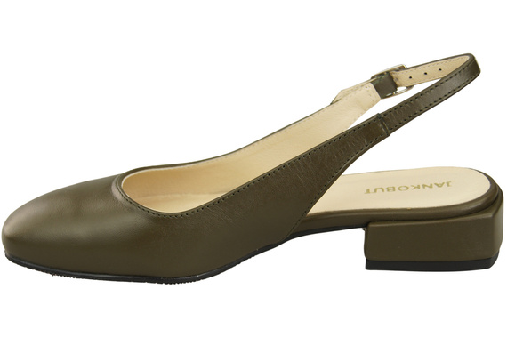 Dámská obuv Olive Sandály na plochém podpatku Přírodní kůže 206 ElitaBut