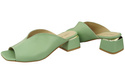 Dámská obuv Mint Leather Heeled Flip Flops 210 ElitaBut