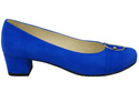 Dámská obuv Azure Natural Leather Suede pumps 135 ElitaBut