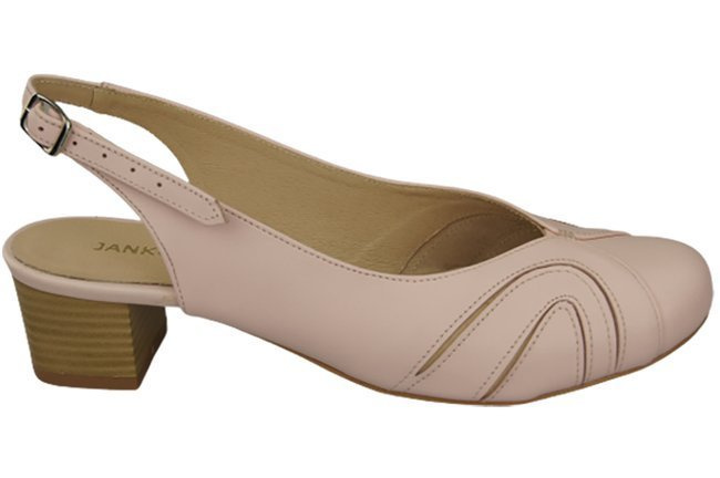 Dámská obuv Sandály z přírodní kůže Powder pink 842 ElitaBut